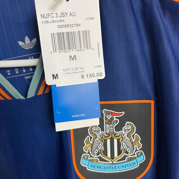 Adidas Authentic Newcastle United Soccer Jersey - Picture 4 of 4